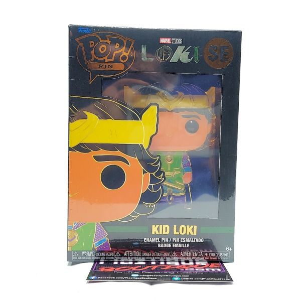 Photo 1 of FUNKO POP PIN: MARVEL KID LOKI SE *SEALED*