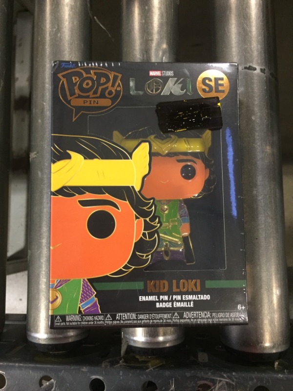 Photo 1 of FUNKO POP PIN: MARVEL KID LOKI SE *SEALED*