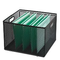 Photo 1 of 10" x 14" x 13.25" Mesh Crate File Box - Brightroom™

