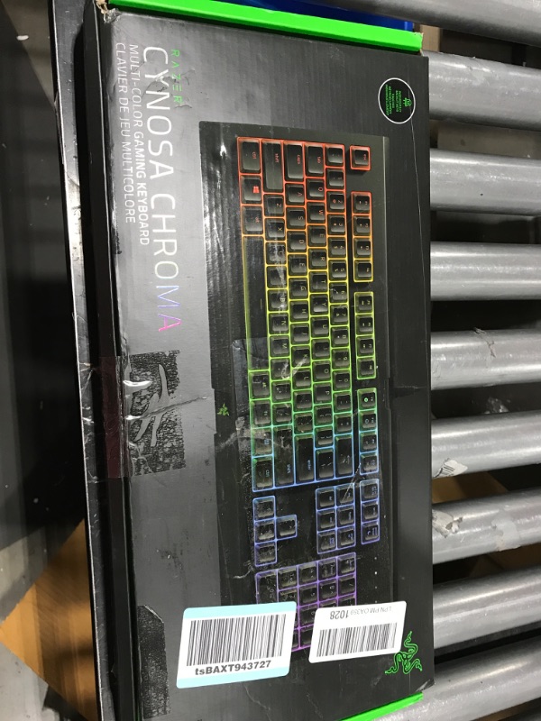 Photo 3 of Razer Cynosa Chroma Gaming Keyboard: Individually Backlit RGB Keys - Spill-Resistant Design - Programmable Macro Functionality - Quiet & Cushioned
