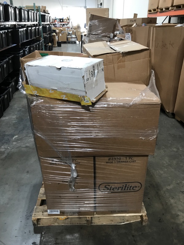 Photo 1 of 55" Tall OVERSTOCK AND RETURNED TARGET GENERAL MERCHANDISE MERCHANDISE PALLET, GREAT FOR RESELLERS AND DISCOUNT STORES.VERY CLEAN CONDITION PRODUCTS. THESE ARE UNPROCESSED AND UNSORTED PALLETS, DIRECTLY FROM THE RETAILER. PALLET LOT-TARGET GENERAL MERCHAN