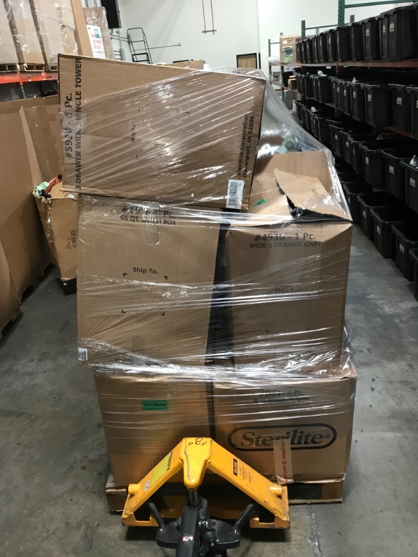 Photo 3 of 69" Tall OVERSTOCK AND RETURNED TARGET GENERAL MERCHANDISE MERCHANDISE PALLET, GREAT FOR RESELLERS AND DISCOUNT STORES.VERY CLEAN CONDITION PRODUCTS. THESE ARE UNPROCESSED AND UNSORTED PALLETS, DIRECTLY FROM THE RETAILER. PALLET LOT-TARGET GENERAL MERCHAN