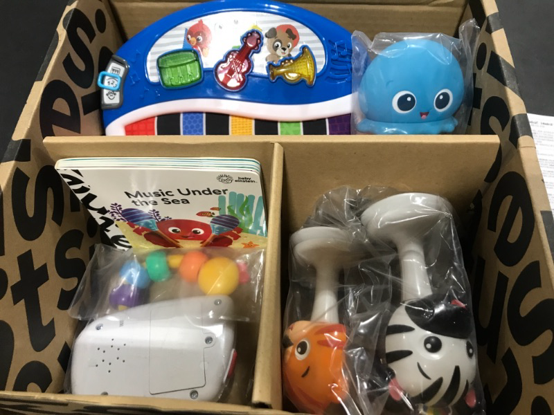 Photo 2 of Baby Einstein Baby's First Music Teacher Developmental Toys Kit and Gift Set, Newborn and up
