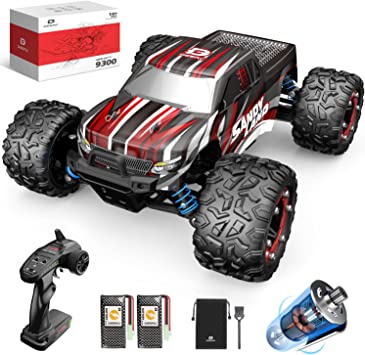 Photo 1 of BLUE DEERC 9300 Remote Control Car High Speed RC Cars for Kids Adults 1:18 Scale 40 KM/H 4WD Off Road Monster Trucks,2.4GHz All Terrain Toy Trucks with 2 Rechargeable Battery,40+ Min Play Gift for Boy Girl
