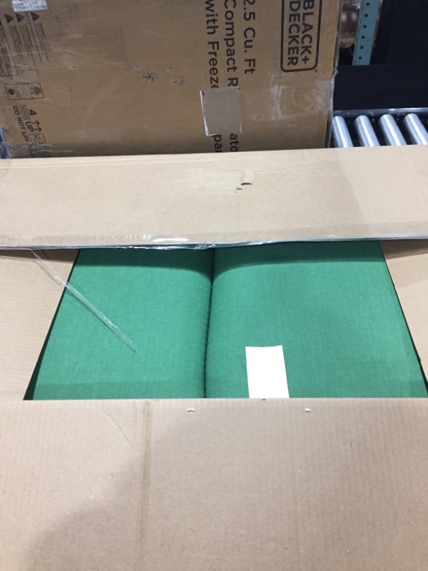 Photo 1 of Arden Selections Outdoor Dining Chair Cushion 20 x 20, Moss Green Leala 20 x 20 High Back Moss Green Leala