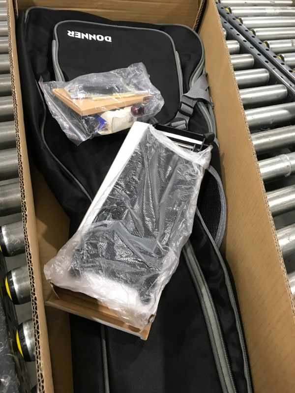 Photo 3 of Donner DCG-1 39 Inch Full Size Classical Acoustic Guitar Beginner Bundle Kit Spruce Mahogany Body with Gig Bag Footstool Nylon Strings Capo Tuner for Adult natural