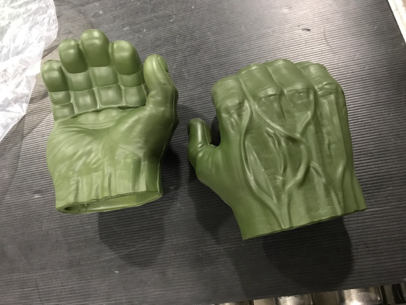 Photo 2 of Avengers Marvel Hulk Gamma Grip Fists Roleplay Toy, Includes 2 Gamma Grip Fists, Design Inspired by Marvel Comics, for Kids Ages 4 and Up 