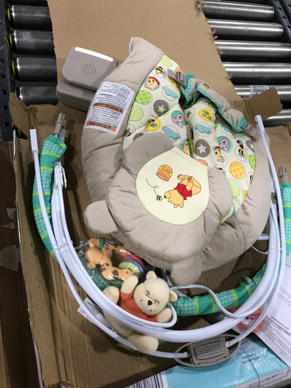 Photo 1 of Disney Baby Winnie The Pooh Bouncer Dots and Hunny Pots