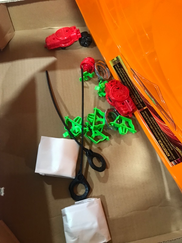 Photo 1 of BEYBLADE Burst QuadDrive Cosmic Vector Battle Set -- Battle Game Set with Beystadium, 2 Battling Top Toys and 2 Launchers for Ages 8 and Up