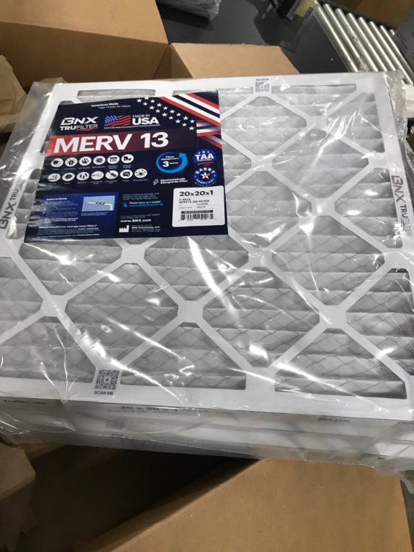 Photo 1 of 6PK MERV 13 20X20X1 AIR FILTERS