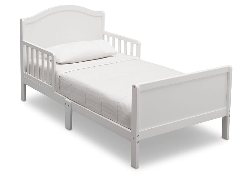 Photo 1 of Delta Children Canton Toddler Bed - Greenguard Gold Certified, Cherry Cherry Canton