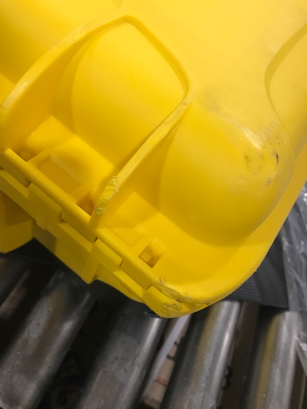 Photo 7 of Nanuk 935 Waterproof Carry-On Hard Case with Wheels and Foam Insert - Yellow & 910 Waterproof Hard Case with Foam Insert - Yellow Yellow Cubed Foam Case + 910 Case, Yellow