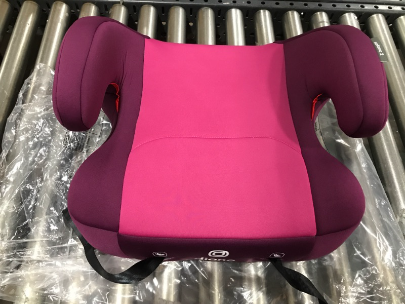 Photo 2 of Diono Solana 2 XL, Dual Latch Connectors, Lightweight Backless Belt-Positioning Booster Car Seat, 8 Years 1 Booster Seat, Pink 2019 LATCH Connect Single Pink