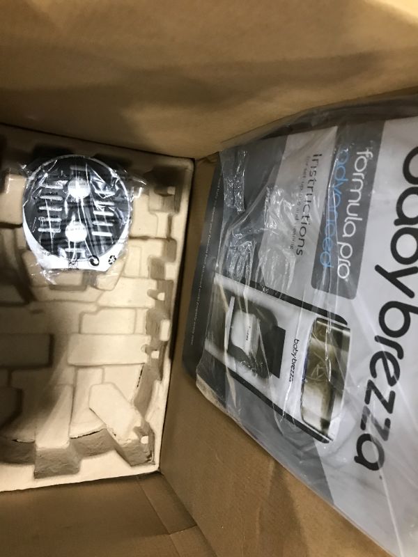 Photo 3 of New and Improved Baby Brezza Formula Pro Advanced Formula Dispenser Machine - Automatically Mix a Warm Formula Bottle Instantly - Easily Make Bottle with Automatic Powder Blending