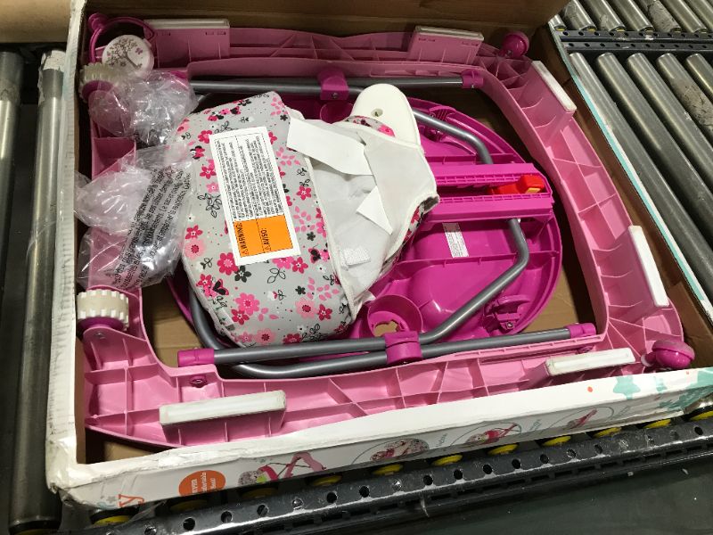 Photo 1 of Disney Baby Minnie Mouse Music and Lights Baby Walker with Activity Tray (Garden Delight)