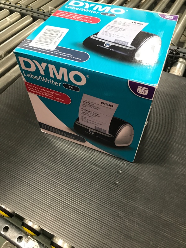 Photo 6 of DYMO 1755120 LabelWriter 4XL Thermal Label Printer 4XL Machine
Color Black/Gray