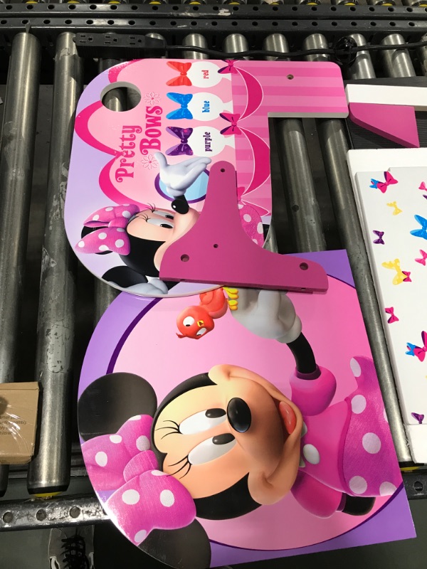 Photo 1 of Delta Children Chair Desk With Storage Bin, Disney Minnie Mouse Multi Color Character
