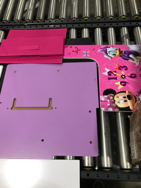 Photo 4 of Delta Children Chair Desk With Storage Bin, Disney Minnie Mouse Multi Color Character