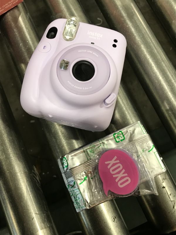 Photo 2 of Fujifilm Instax Mini 11 Purple Holiday Bundle 2022 Lilac Purple Gift Bundle 2022