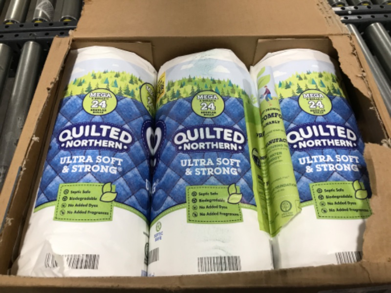 Photo 1 of 18 roll quilted northern toilet paper