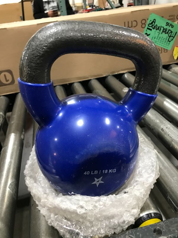 Photo 2 of 40 LB CAST IRON KETTLE BELL