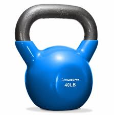 Photo 1 of 40 LB CAST IRON KETTLE BELL