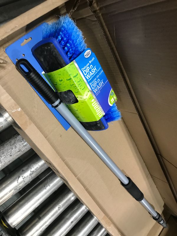 Photo 1 of 10" Wash Brush with 65" Extension Handle (1409817)

