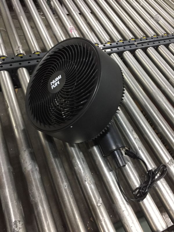 Photo 2 of Air Circulator Fan Super Quiet with DC Motor Whole Room Oscillating Standing Floor Fan with Remote, 6 Adjustable Height, 3 Winds Mode, 12 Speeds & 90 Degree Pivoting Head For Bedroom Office Home
