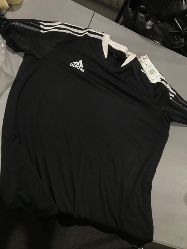 Photo 2 of adidas Men's Tiro 21 Training Jersey Large Black