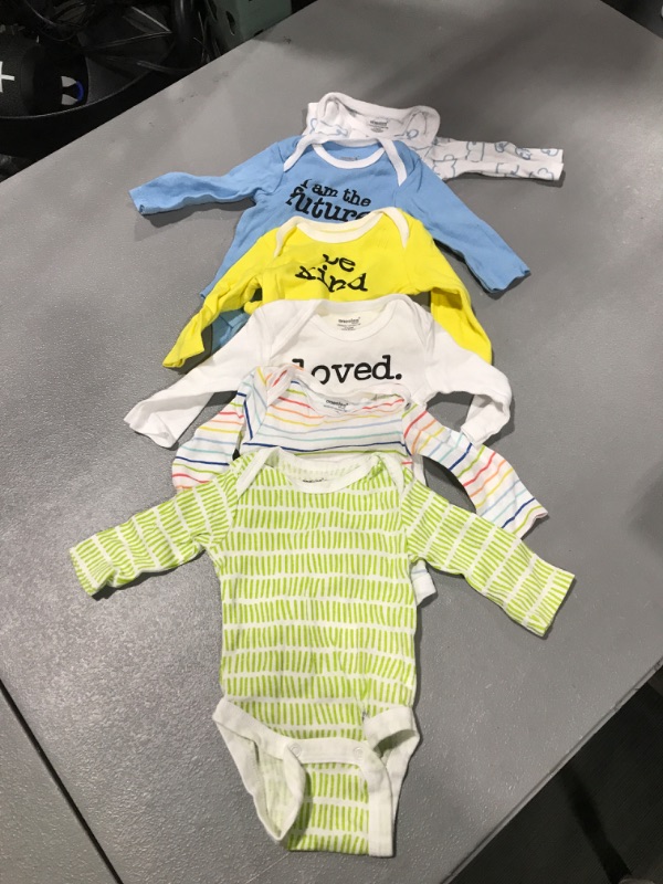 Photo 1 of 5 PACK NEW BORN ONESIES 