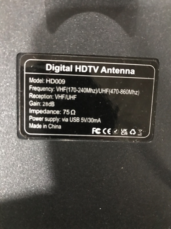 Photo 2 of TV Antenna - Amplified HD Digital Indoor TV Antenna 300 Miles Long Range - Support 4K 1080p Indoor HDTV Local Channels
