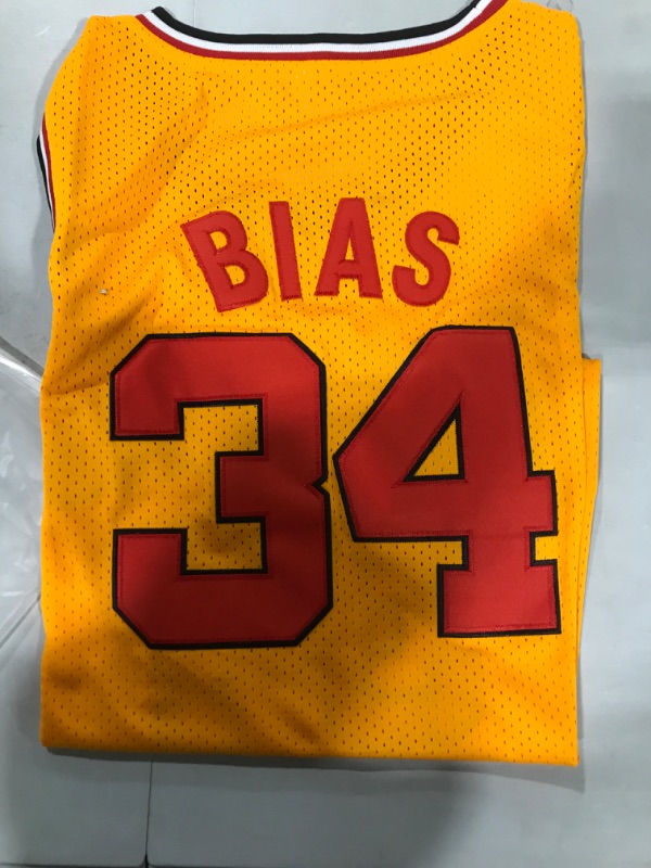 Photo 2 of 34 Maryland University Len Bias Yellow Jersey
Size L