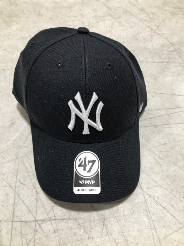 Photo 2 of '47 MLB Unisex-Adult Men's Clean Up Cap New York Yankees One Size Dark Blue