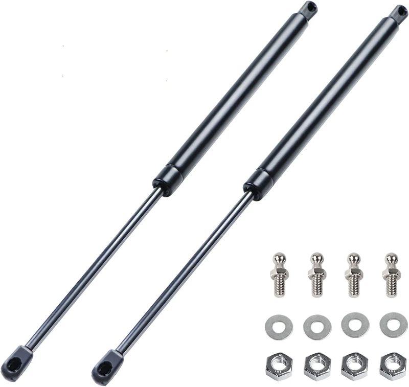 Photo 1 of 20" 150Lbs/667N Lift Support Struts Gas Spring Shocks Hydraulics Piston Lid Stay Window Cabinet Support Prop for Heavy Duty Rv Murphy Bed Truck Trailer Cap Tonneau Cover Floor Hatch Trap Door 