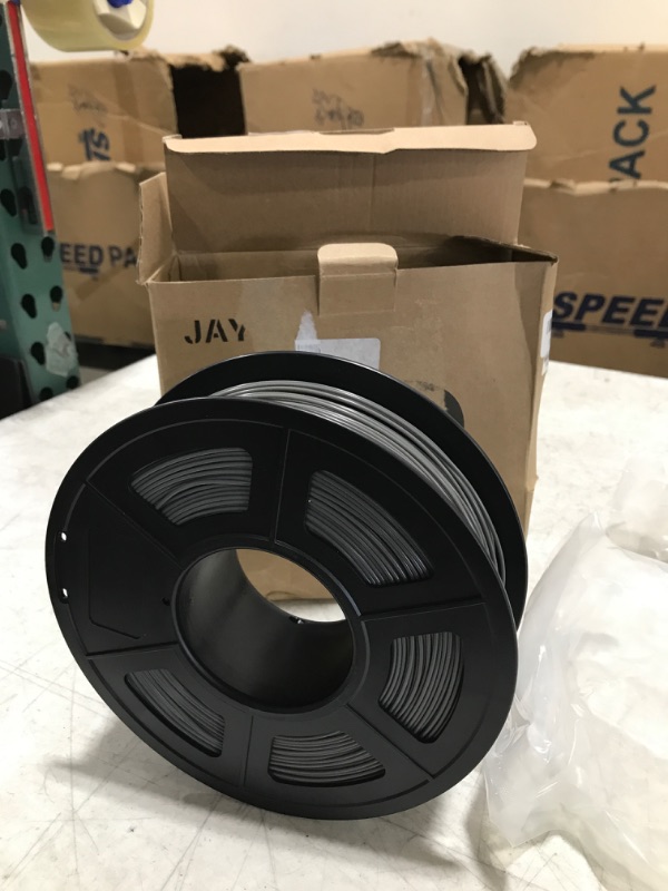 Photo 2 of 3D Printer PLA Filament 1.75, Blue PLA Filament 1.75mm, Fit FDM 3D Printer, 1KG Spool, Dimensional Accuracy +/- 0.02 mm, PLA Grey