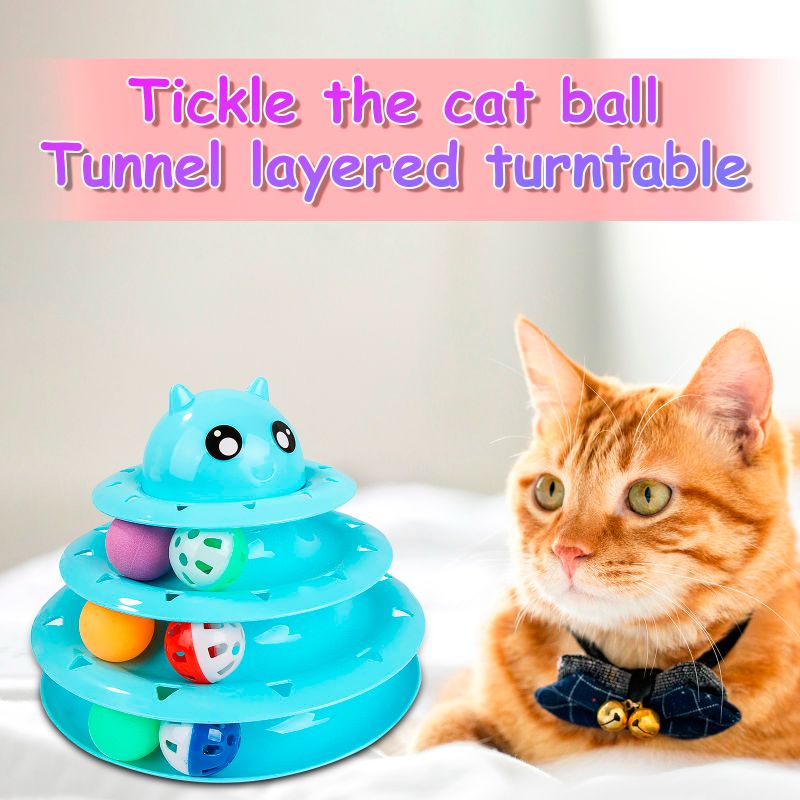 Photo 1 of 3 tier cat toy