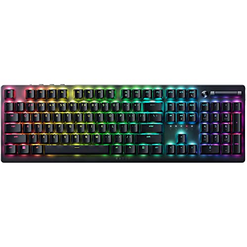 Photo 1 of Razer DeathStalker V2 Pro Wireless Gaming Keyboard: Low-Profile Optical Switches - Linear Red - Hyperspeed Wireless & Bluetooth 5.0-40 Hr Battery - Ul
