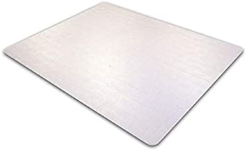 Photo 1 of Floortex Computex Anti-Static Advantagemat, PVC Chair Mat, for Carpets 3/8 or Less, Rectangular with Lip, 48 x 60 (FR3115226EV)