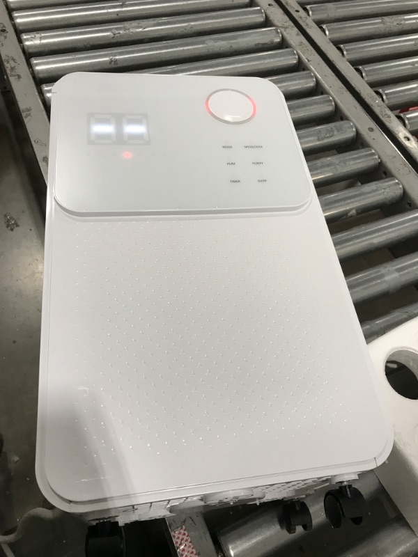 Photo 2 of 3000 Sq. Ft Dehumidifier for Bathroom Basements Home RV, Aerofy Dehumidifiers with Drain Hose, Upgraded ION & Sleep Mode, 3 Dehumidification Modes, 24H Timer, Smart LCD Touch Panel, Auto Shut Off