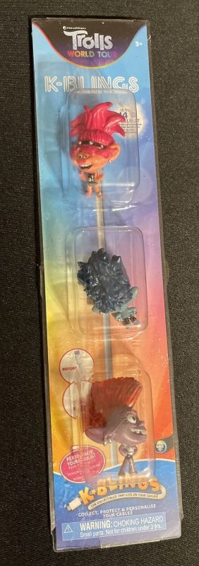 Photo 1 of 3 Trolls World Tour K-blings Cable Protectors Collect Personalize
