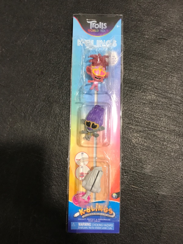 Photo 2 of 3 Trolls World Tour K-blings Cable Protectors Collect Personalize
