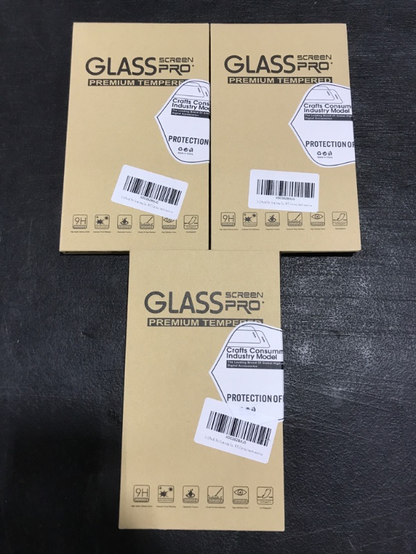 Photo 2 of LOT OF 3 - [2+2 Pack] for Samsung Galaxy S22 Plus 5G 6.6'' Tempered Glass Screen Protector, Lens Camera Protector, 9H Tempered Glass Scratch Resistant, Ultrasonic Fingerprint Support, HD Curved,Touch Sensitive Galaxy S22 Plus Tempered Glass Screen Protect