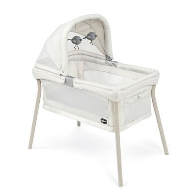 Photo 1 of Chicco LullaGo Nest Portable Bassinet, Dove (1221137). OPEN BOX. 
