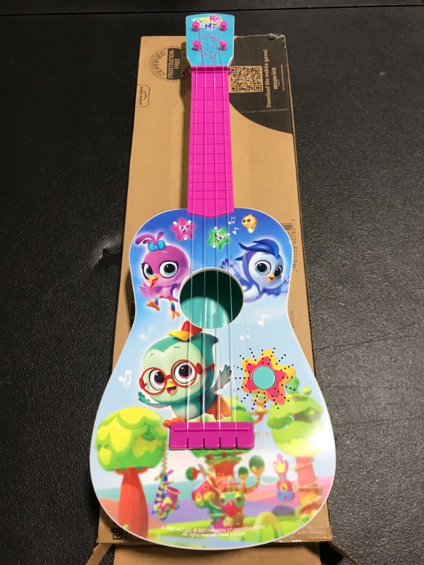 Photo 2 of Do, Re & Mi Musical Guitar, 23.5” - Built in Song, Play Along - for Kids 3 and Up - Easy to Hold Guitar - Music Toy for Kids - Amazon Exclusive