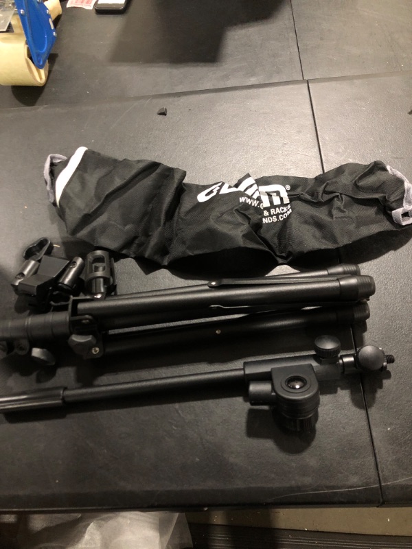 Photo 1 of GLEAM Microphone Stand - Tripod Boom Mic Stand with Carrying Bag (Tripod)
