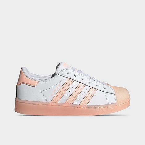 Photo 1 of Adidas Girls' Superstar Low Top Sneakers - Toddler, Little Kid SIZE 11 
