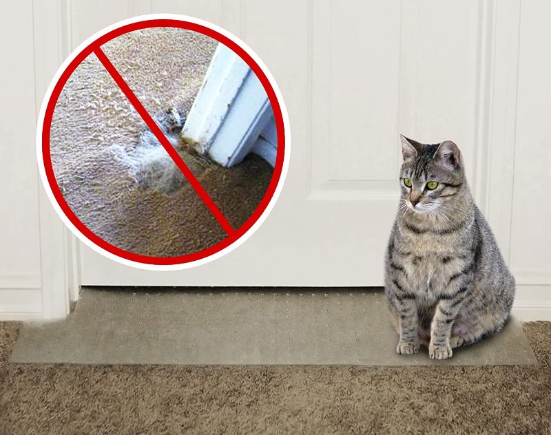 Photo 1 of KittySmart Carpet Scratch Stopper Stop Cats from Scratching Carpet at Doorway Instantly 