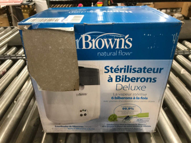 Photo 2 of Dr. Brown's Deluxe Electric Steam Bottle Sterilizer, Gray SEALED 