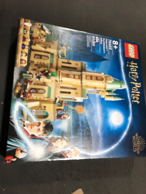 Photo 2 of LEGO Harry Potter Hogwarts: Dumbledore’s Office 76402 Building Toy Set for Kids, Girls, and Boys Ages 8+; Features Hermione, Dumbledore, Snape, Filch and Madam Pince (654 Pieces) FrustrationFree Packaging