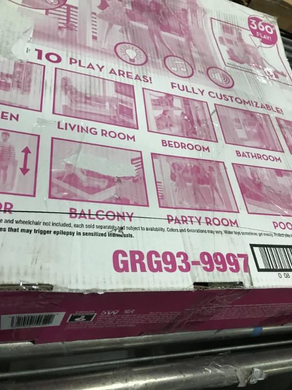 Photo 1 of Barbie Dreamhouse Doll House Playset Barbie House with 75+ Accesssories Wheelchair Accessible Elevator Pool, Slide and Furniture